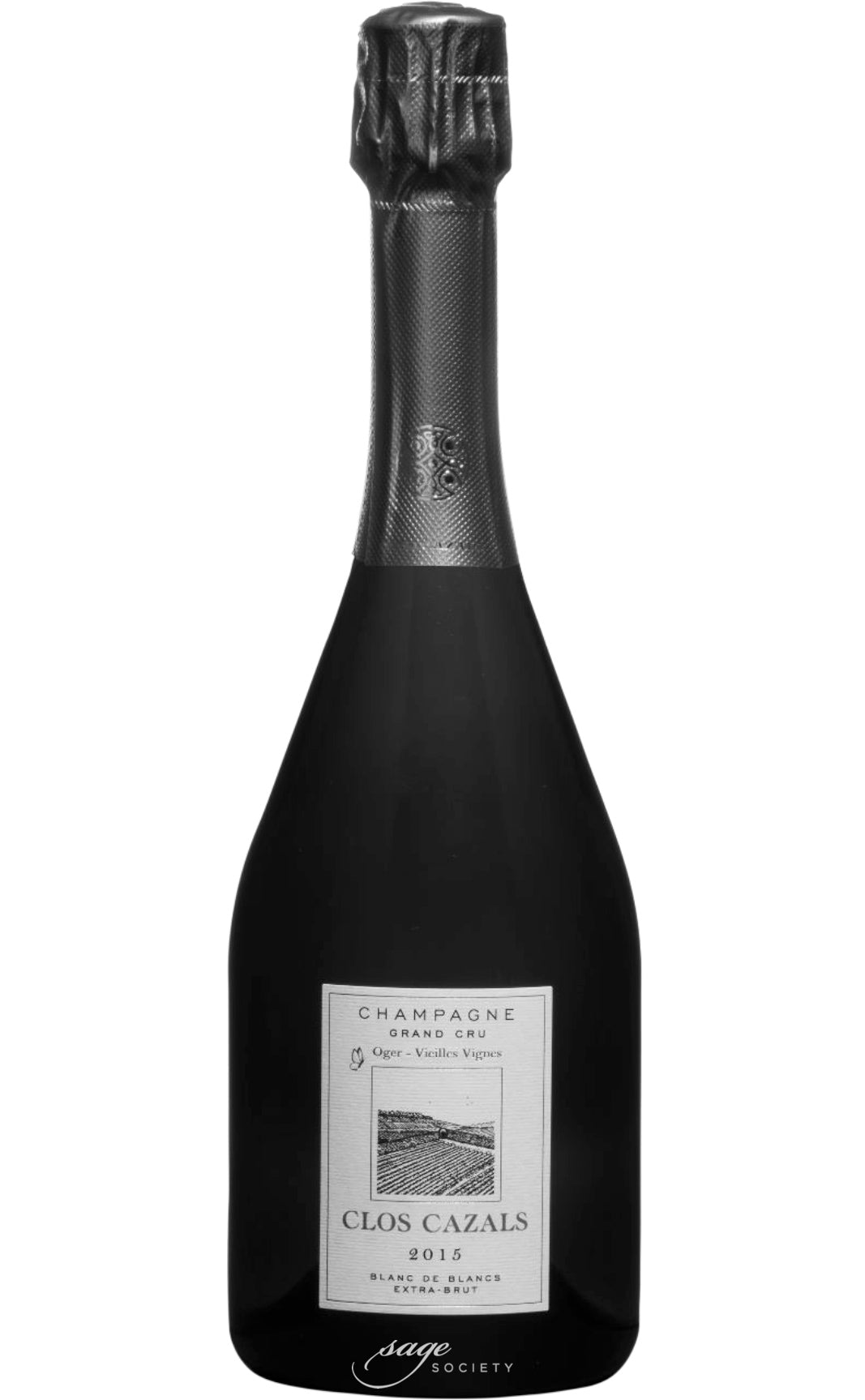 2015 Claude Cazals Champagne Grand Cru Blanc de Blancs Clos Cazals