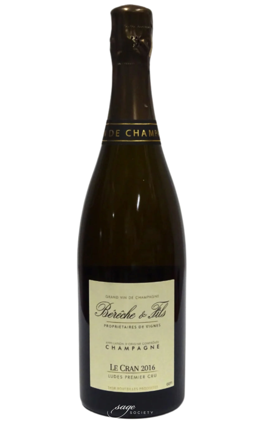 2016 Bérêche et Fils Champagne Premier Cru Le Cran Ludes
