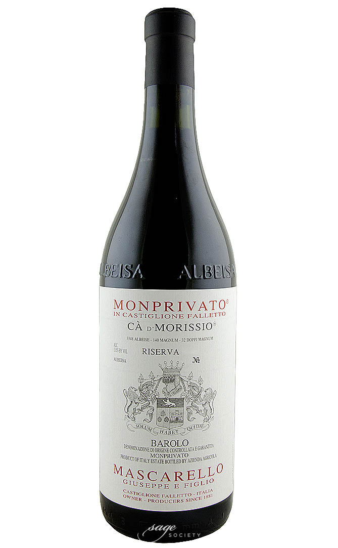 2016 Giuseppe E Figlio Mascarello Barolo Ca d'Morissio Riserva Monprivato