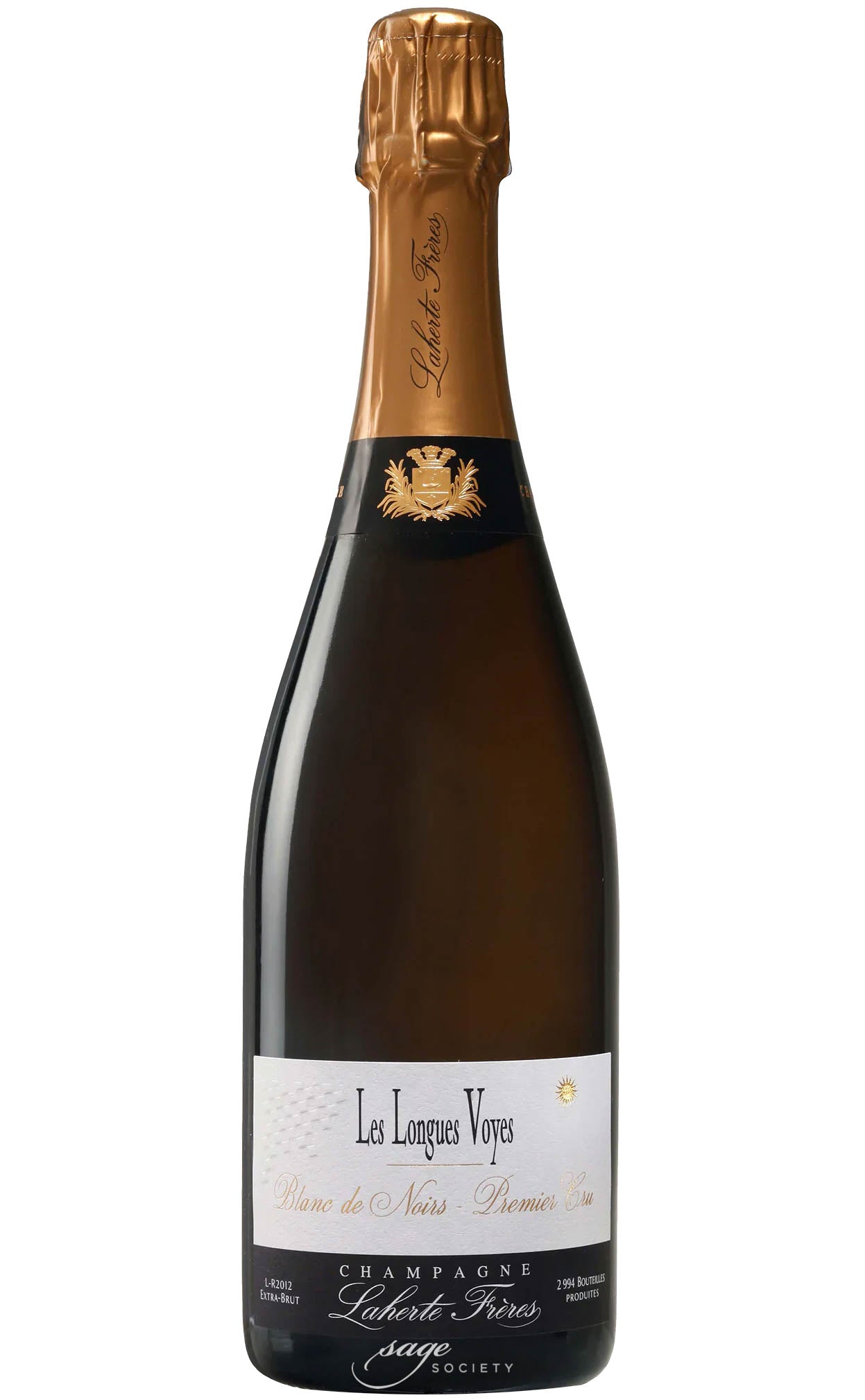2019 Laherte Frères Champagne Premier Cru Extra Brut Les Longues Voyes