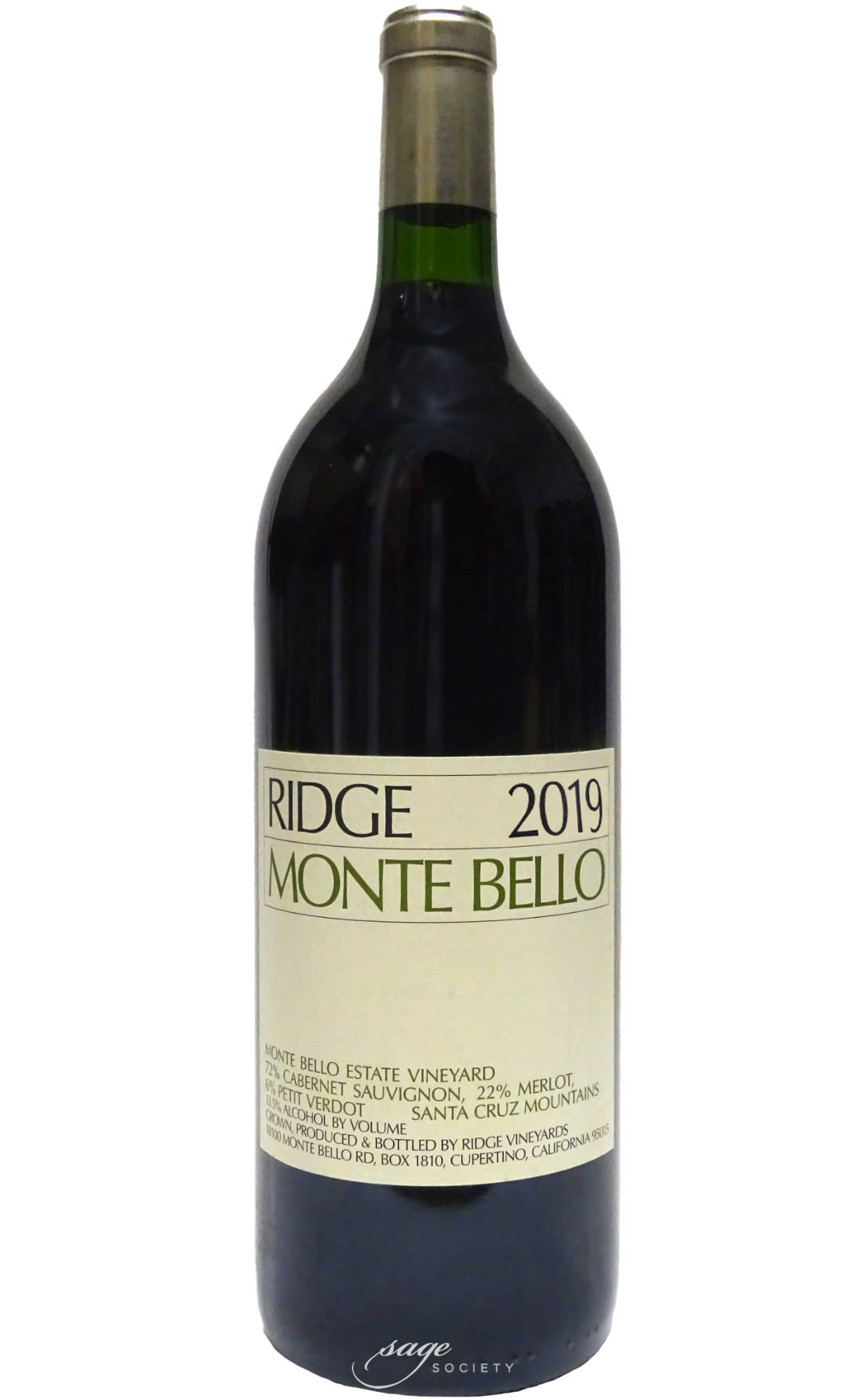 2019 Ridge Monte Bello 1.5L