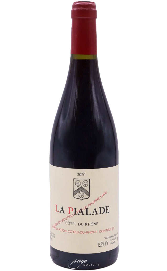 2020 Château Rayas Côtes du Rhône La Pialade