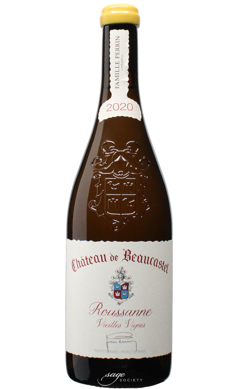 2020 Château de Beaucastel Châteauneuf-du-Pape Blanc Cuvée Roussanne Vieilles Vignes