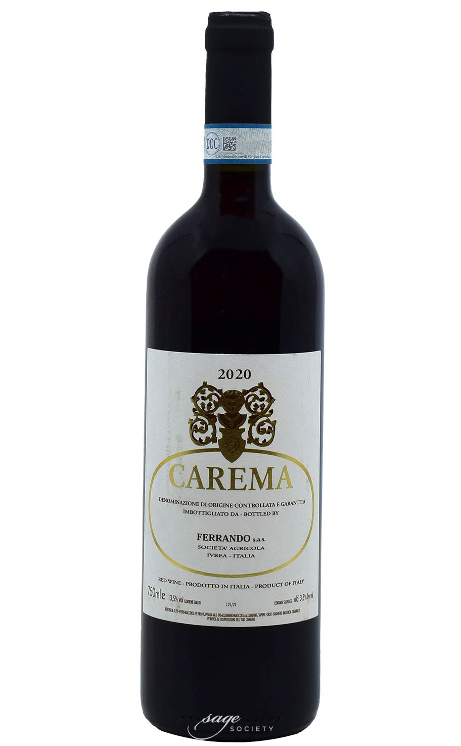 2020 Ferrando Carema White Label (Etichetta Bianca)