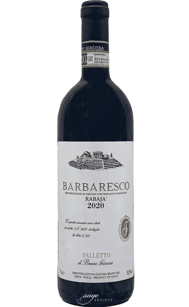 2020 Bruno Giacosa Barbaresco Rabajà