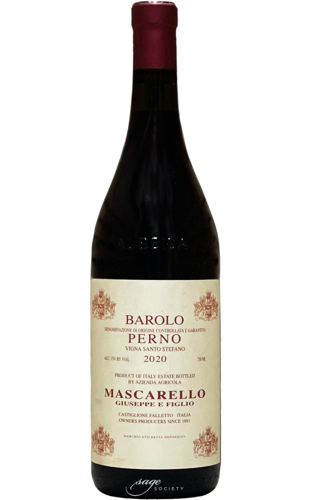2020 Giuseppe E Figlio Mascarello Barolo Santo Stefano di Perno