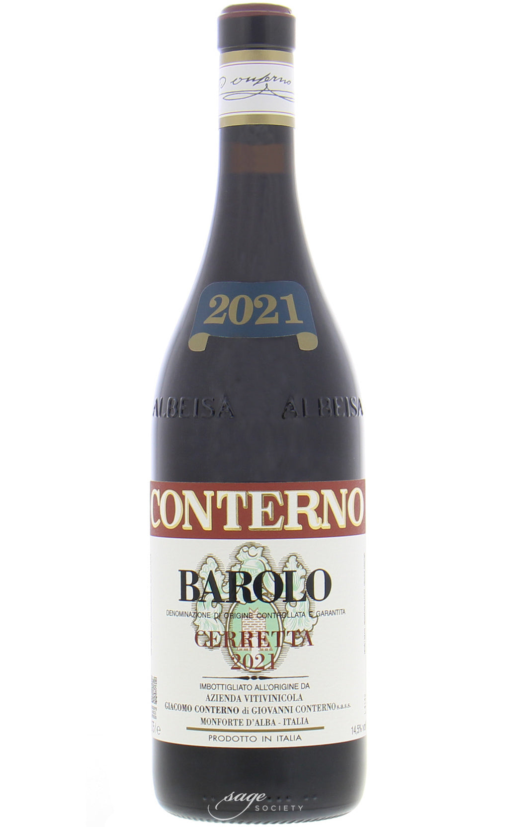 2021 Giacomo Conterno Barolo Cerretta