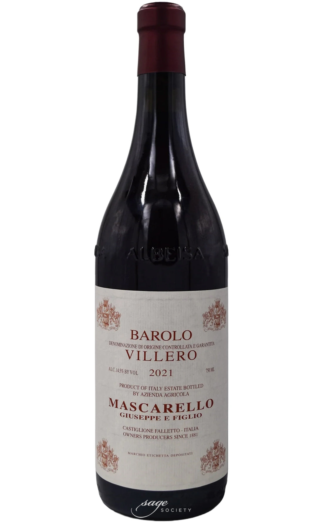 2021 Giuseppe E Figlio Mascarello Barolo Villero