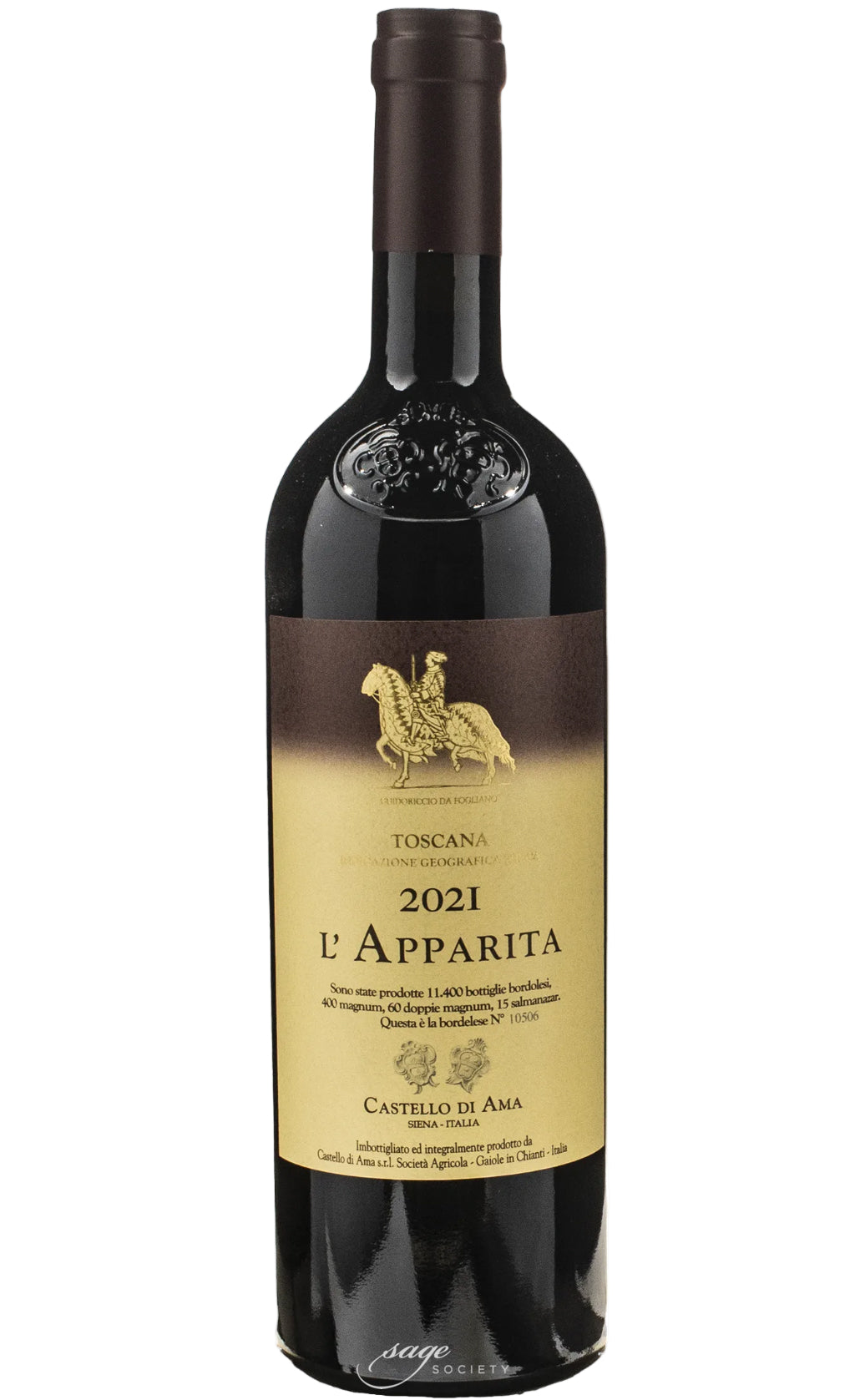 2021 Castello di Ama L'Apparita Toscana IGT