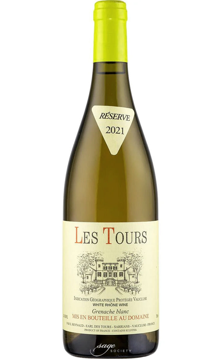 2021 Domaine des Tours Grenache Blanc Vaucluse Les Tours