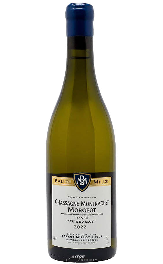2022 Ballot-Millot & Fils Chassagne-Montrachet 1er Cru Morgeot Tête de Clos
