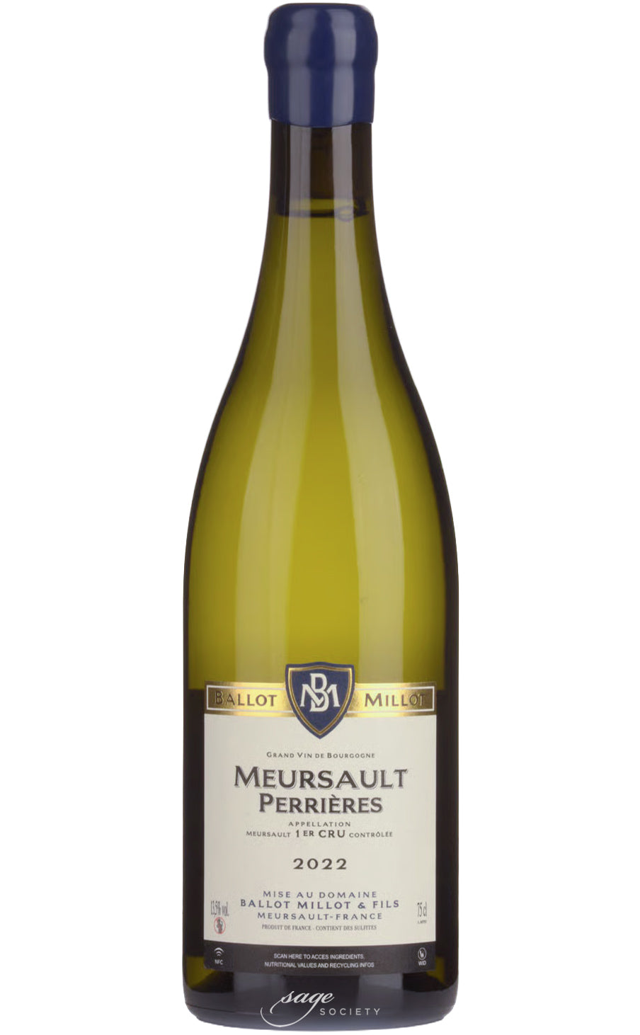 2022 Ballot-Millot & Fils Meursault 1er Cru Les Perrières