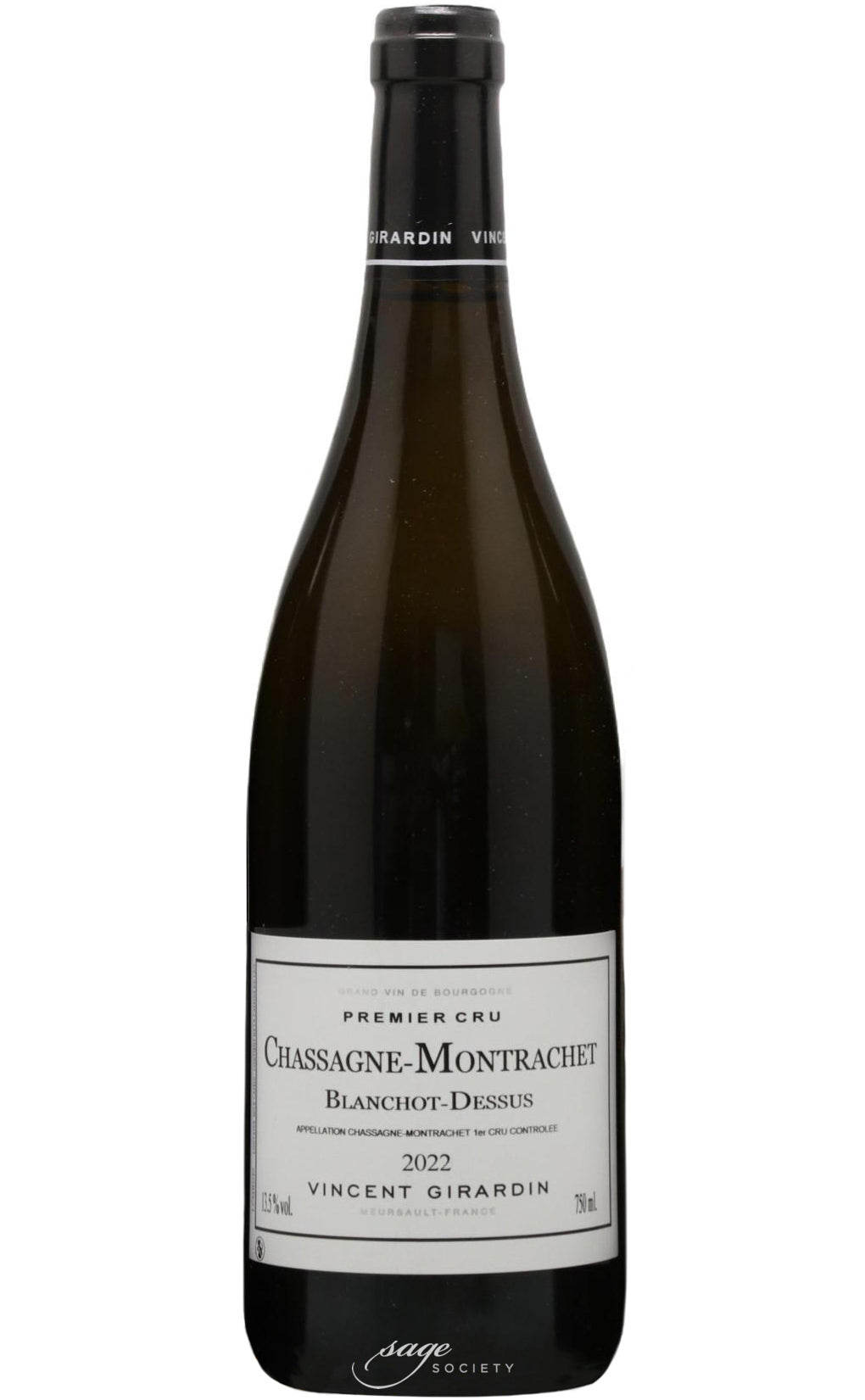 2022 Domaine / Maison Vincent Girardin Chassagne-Montrachet 1er Cru Blanchots Dessus