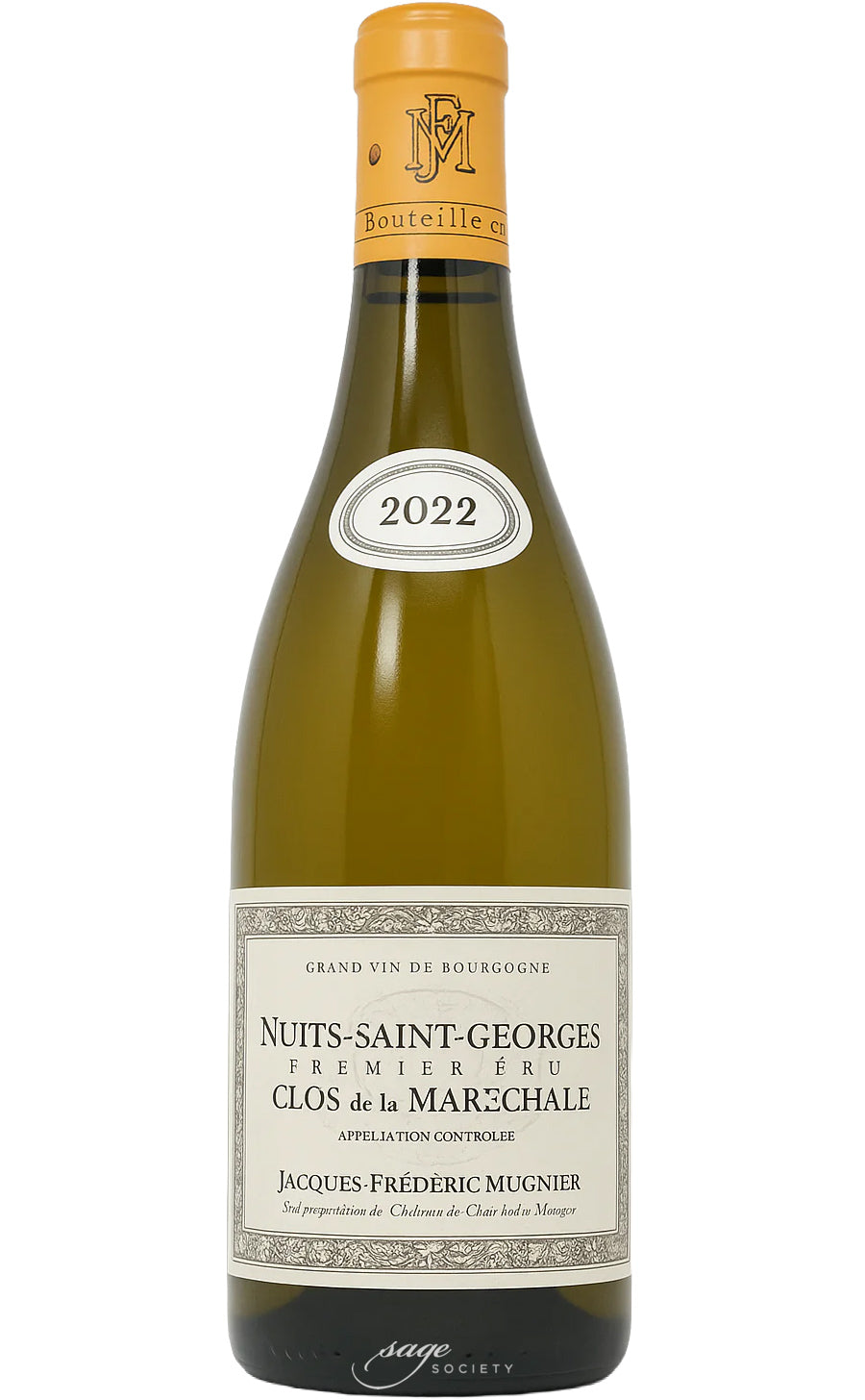 2022 Jacques-Frédéric Mugnier Nuits St. Georges 1er Cru Clos de la Maréchale Blanc