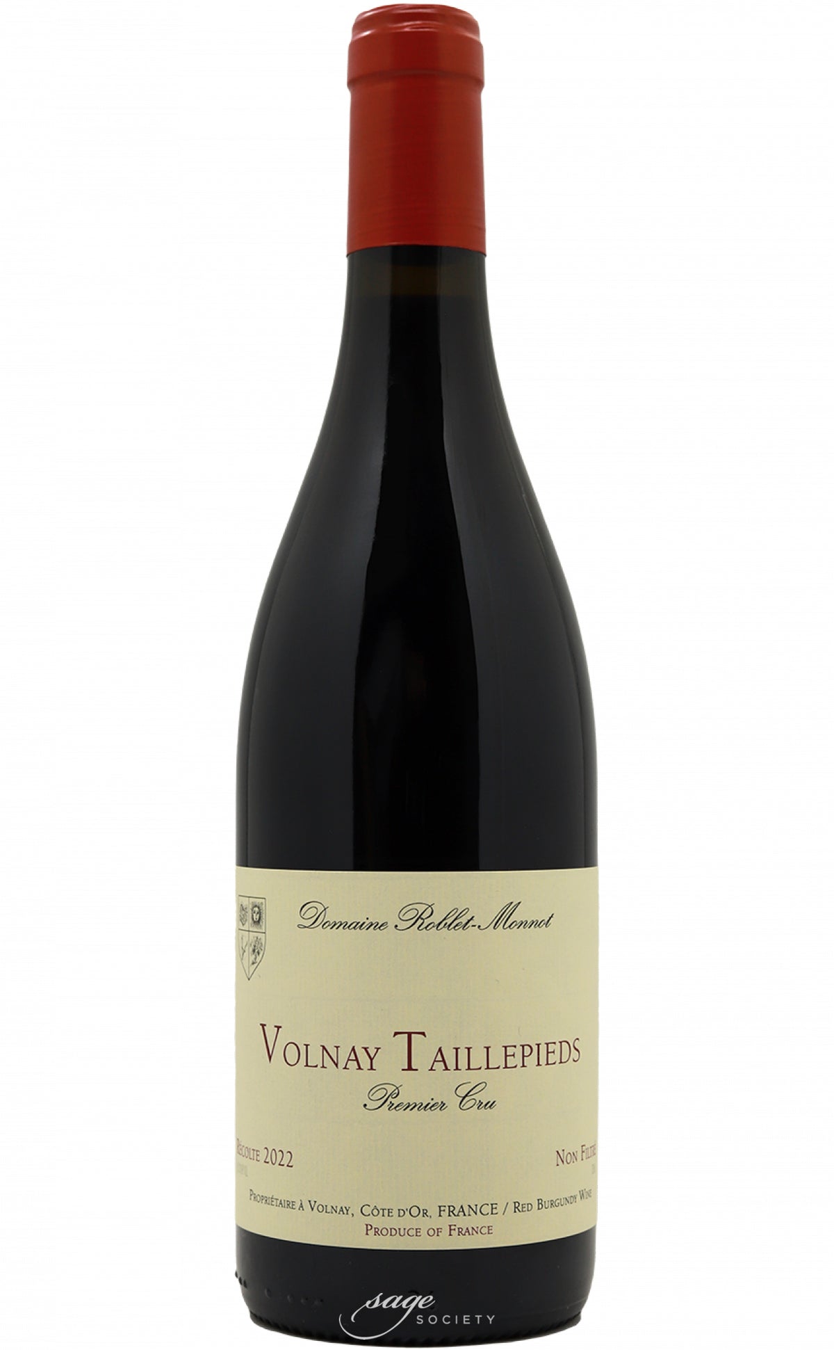 2022 Domaine Roblet-Monnot Volnay 1er Cru Taillepieds