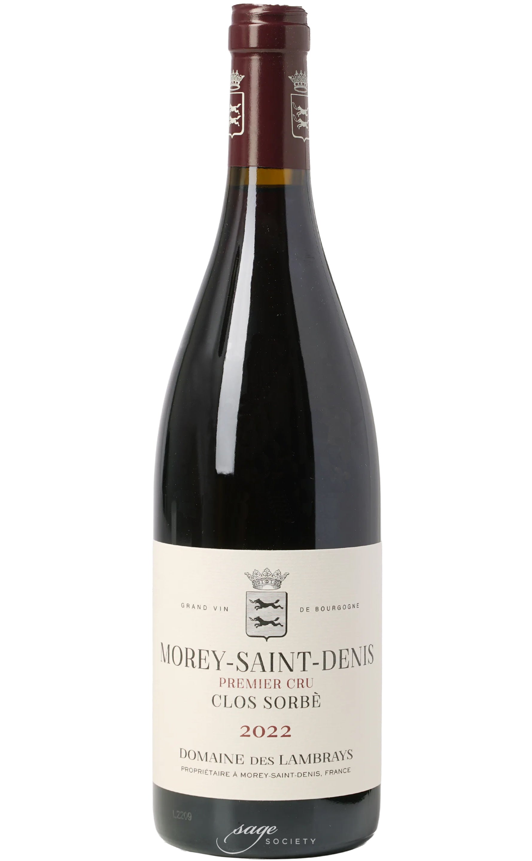 2022 Domaine des Lambrays Morey St. Denis 1er Cru Clos Sorbé