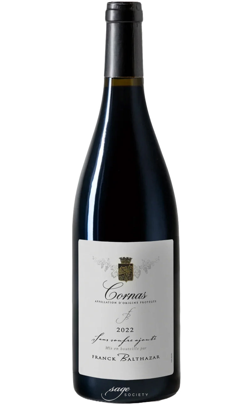 2022 Franck Balthazar Cornas Sans Soufre Ajouté