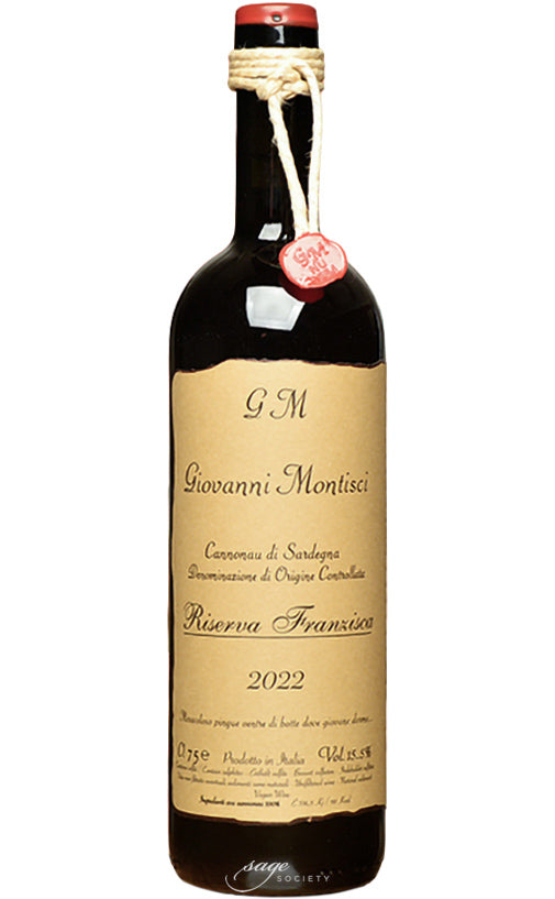 2022 Giovanni Montisci Cannonau di Sardegna Barrosu Franzisca Riserva