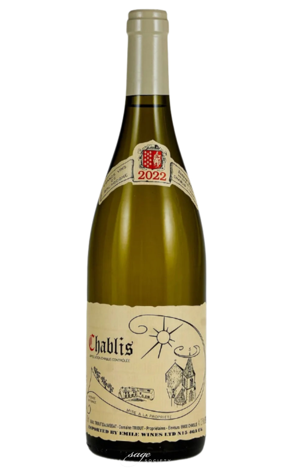 2022 Laurent Tribut Chablis