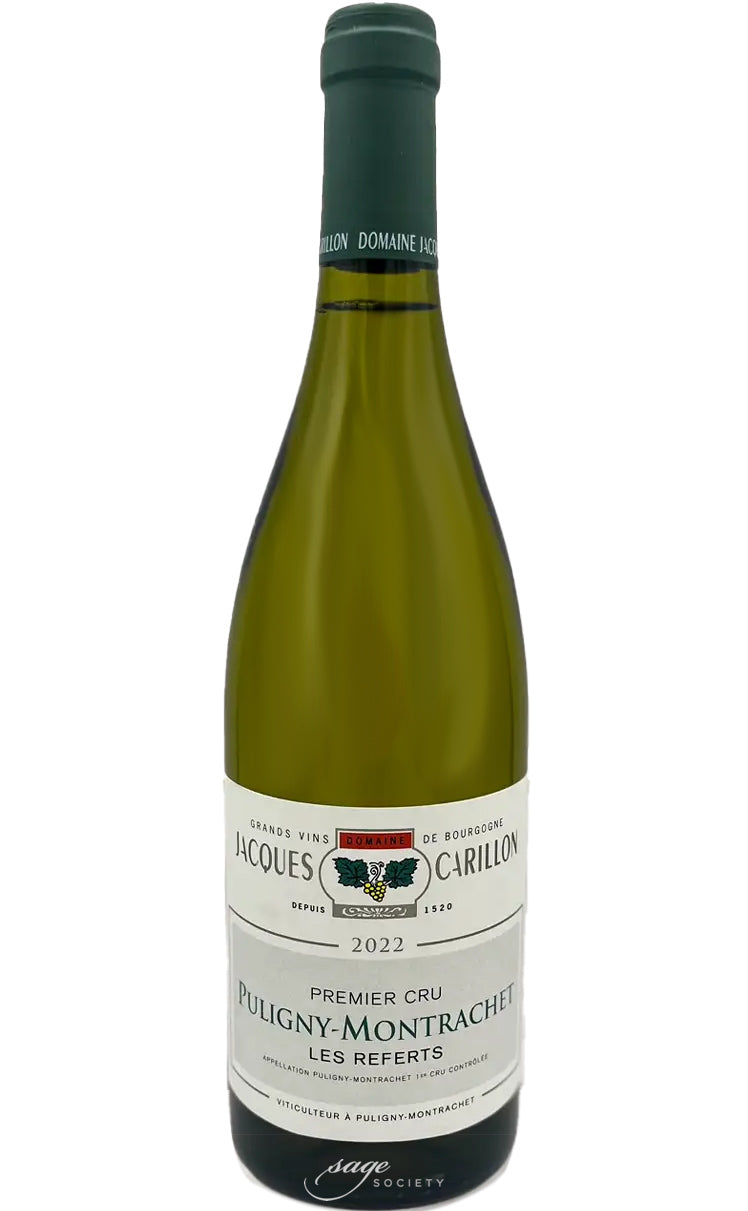 2022 Domaine Jacques Carillon Puligny-Montrachet 1er Cru Les Referts