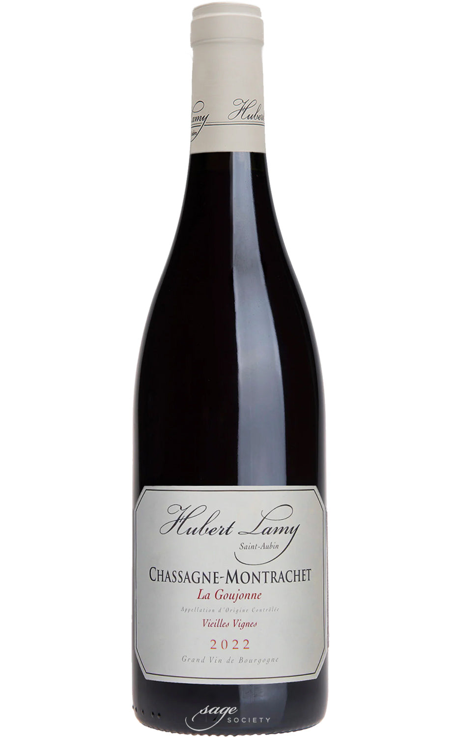 2022 Hubert Lamy Chassagne-Montrachet La Goujonne Rouge Vieilles Vignes