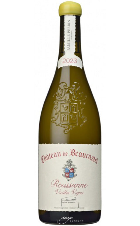 2023 Château de Beaucastel Châteauneuf-du-Pape Blanc Cuvée Roussanne Vieilles Vignes
