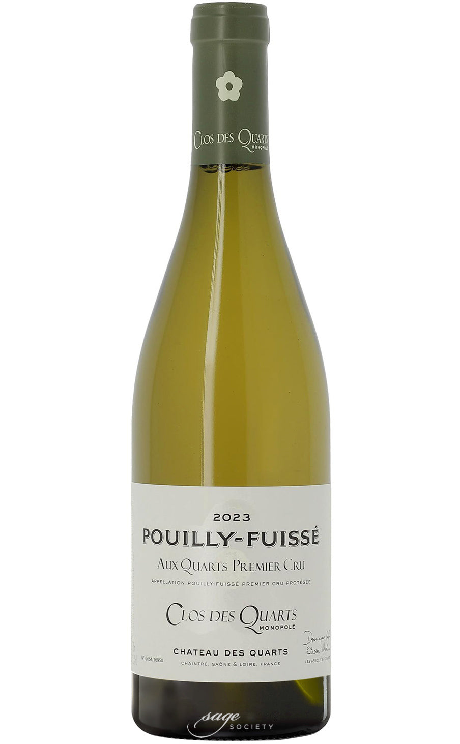 2023 Château des Quarts Pouilly-Fuissé 1er Cru Aux Quarts Clos des Quarts