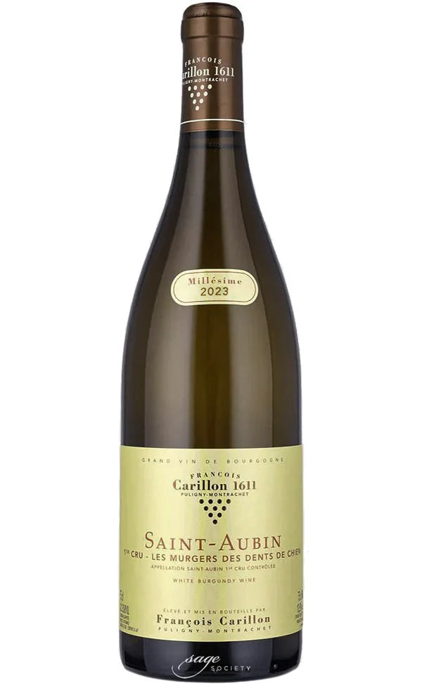 2023 Francois Carillon Saint-Aubin 1er Cru Les Murgers des Dents de Chien Blanc