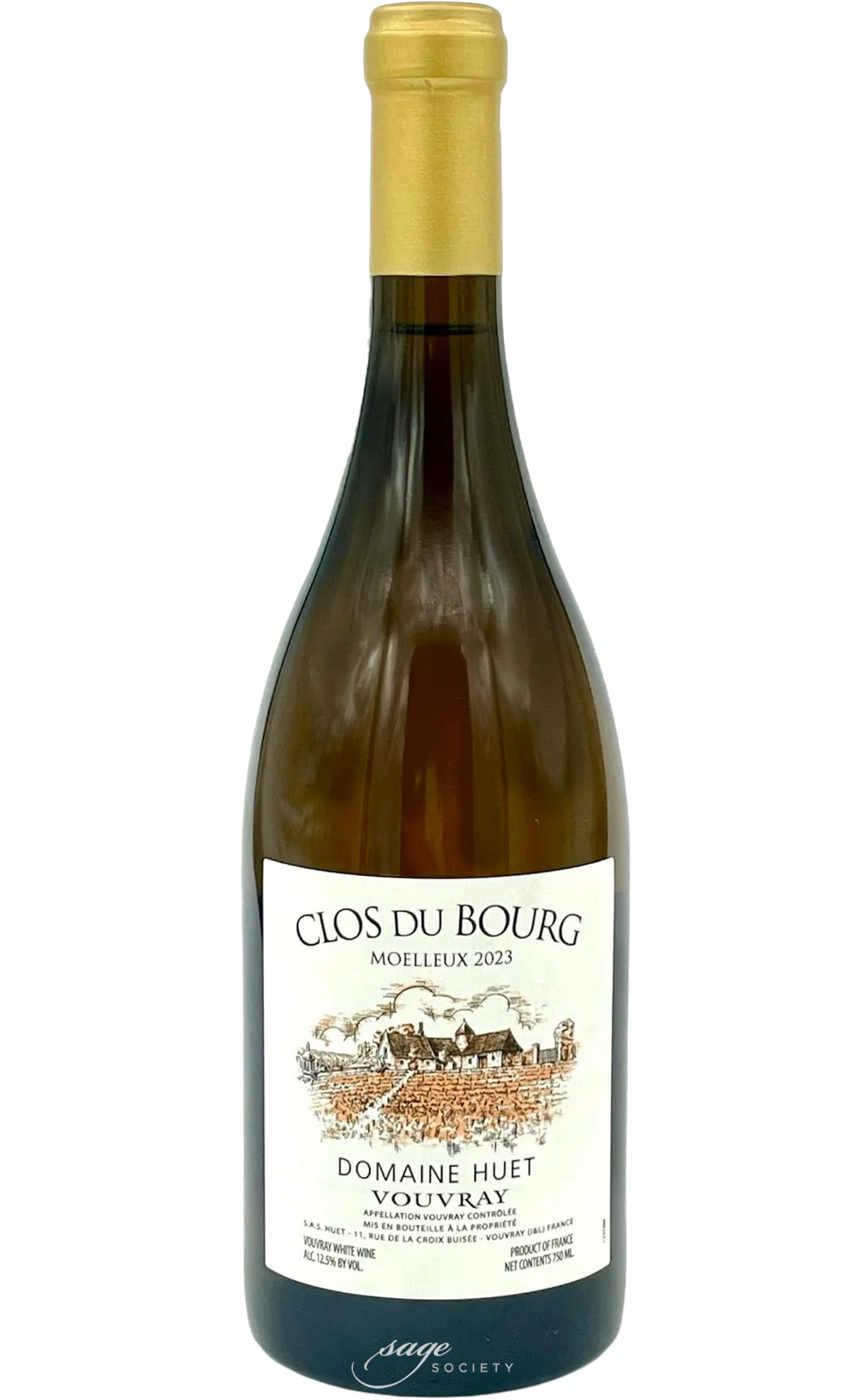 2023 Domaine Huet Vouvray Moelleux Clos du Bourg