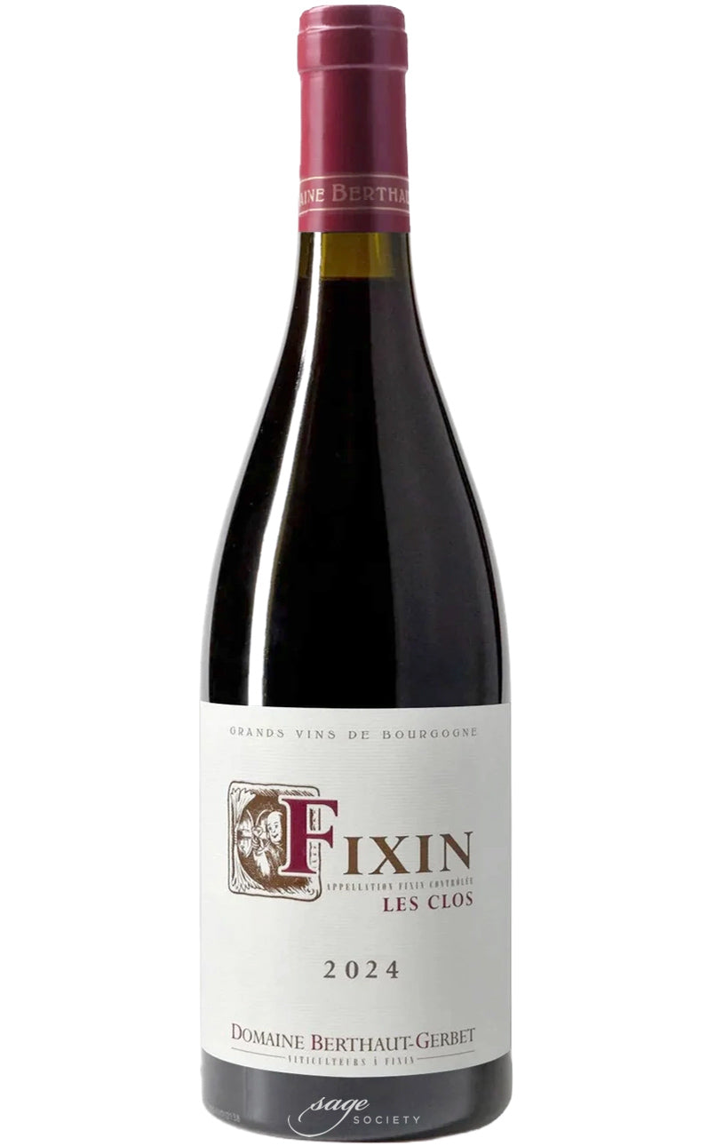 2024 Domaine Berthaut-Gerbet Fixin Les Clos