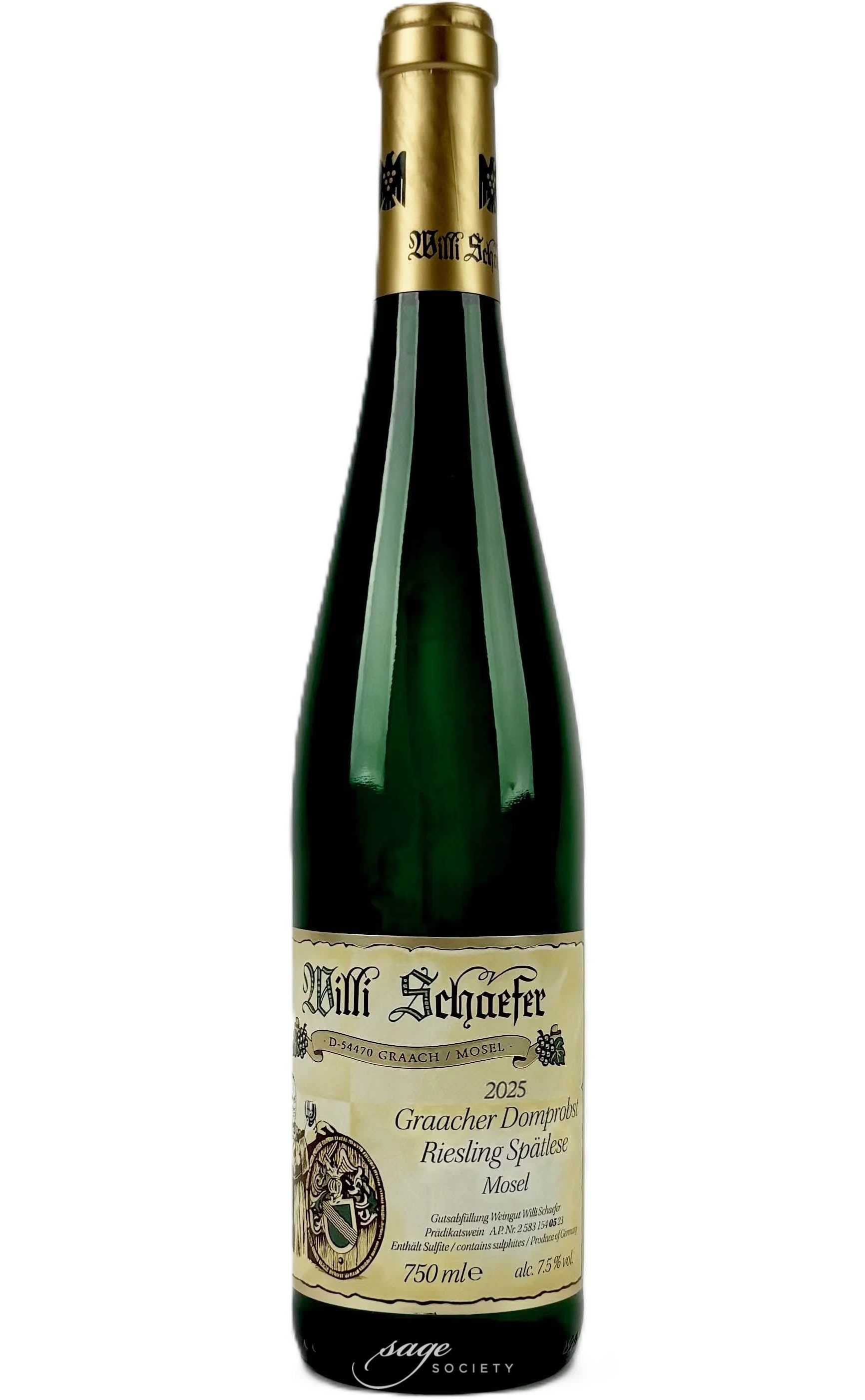 2025 Willi Schaefer Graacher Domprobst Riesling Spätlese #5