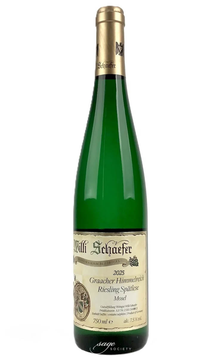 2025 Willi Schaefer Graacher Himmelreich Riesling Spätlese
