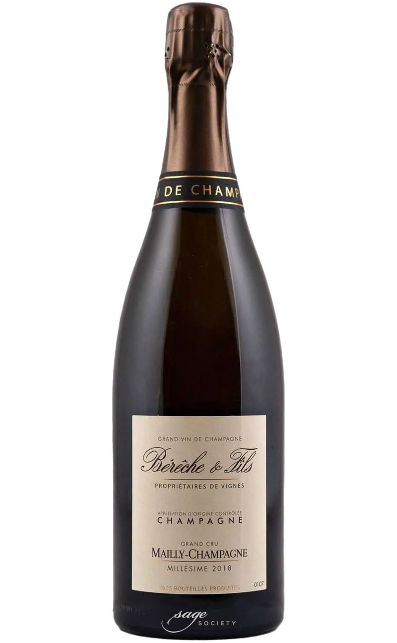 2018 Bérêche et Fils Champagne Grand Cru Mailly
