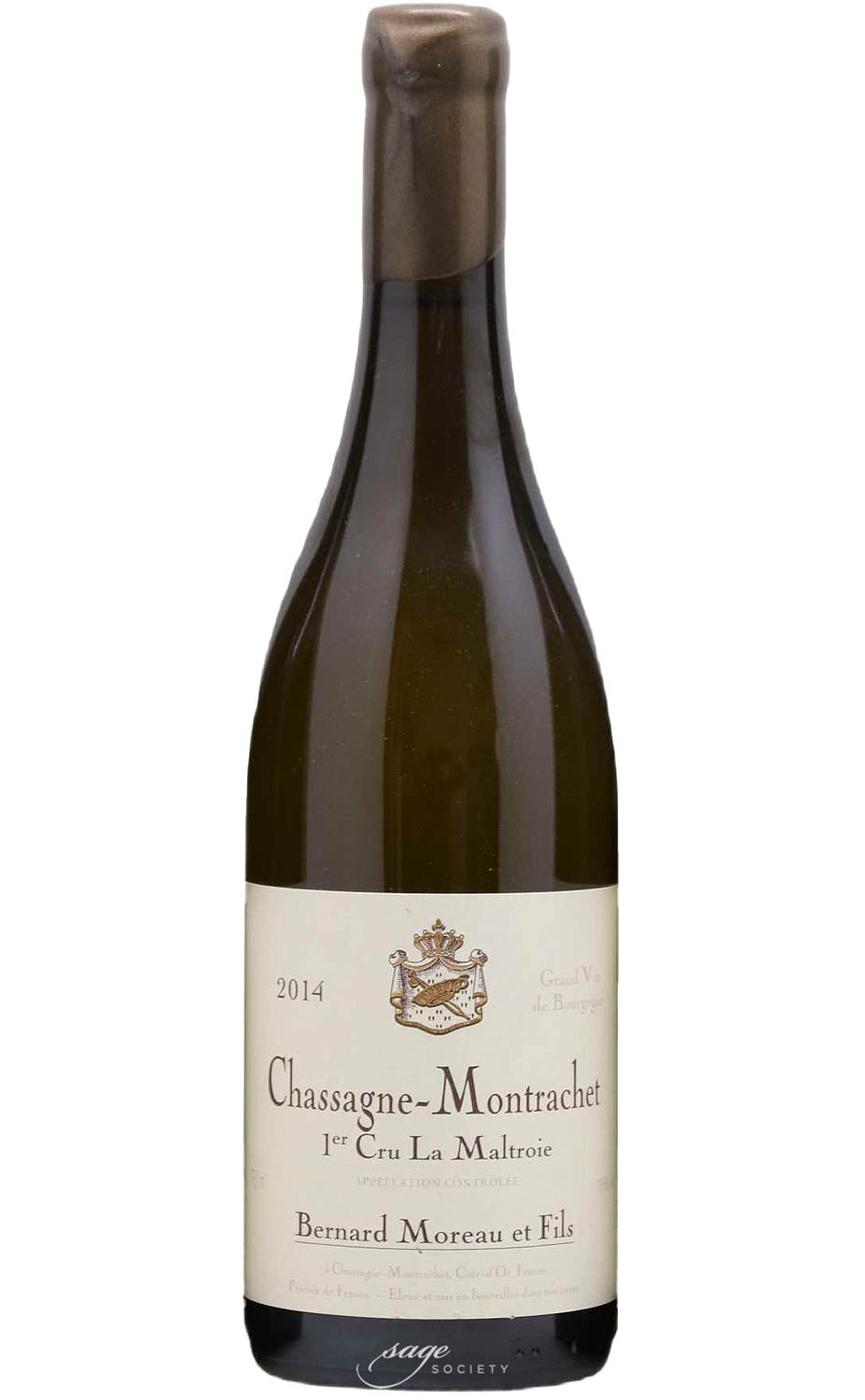 2014 Domaine Bernard Moreau et Fils Chassagne-Montrachet 1er Cru La Maltroie