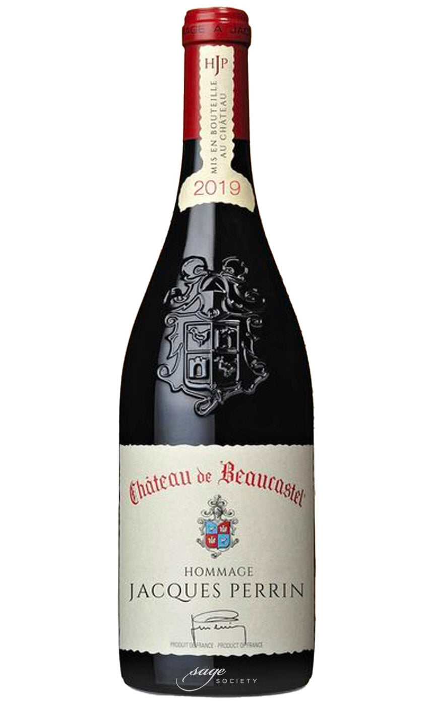 2019 Château de Beaucastel Châteauneuf-du-Pape Hommage à Jacques Perrin