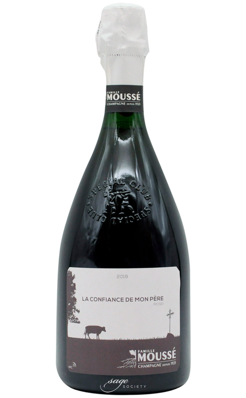 2019 Famille Moussé Champagne Rosé de Saignée La Confiance De Mon Pere