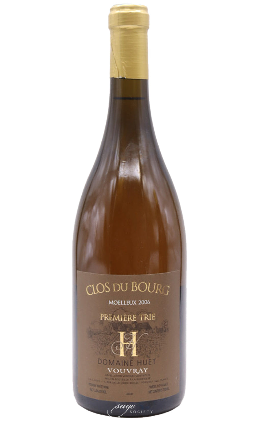 2006 Domaine Huet Vouvray Moelleux 1ère Trie Clos du Bourg