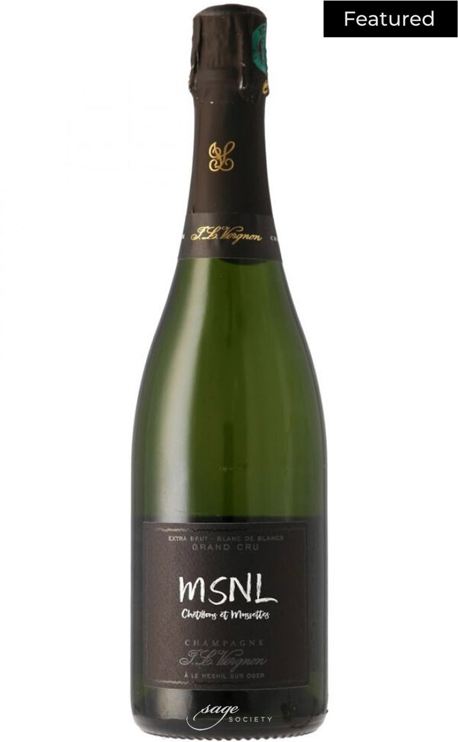 2012 J.L. Vergnon Champagne Grand Cru MSNL "Chetillons & Mussettes" Extra Brut