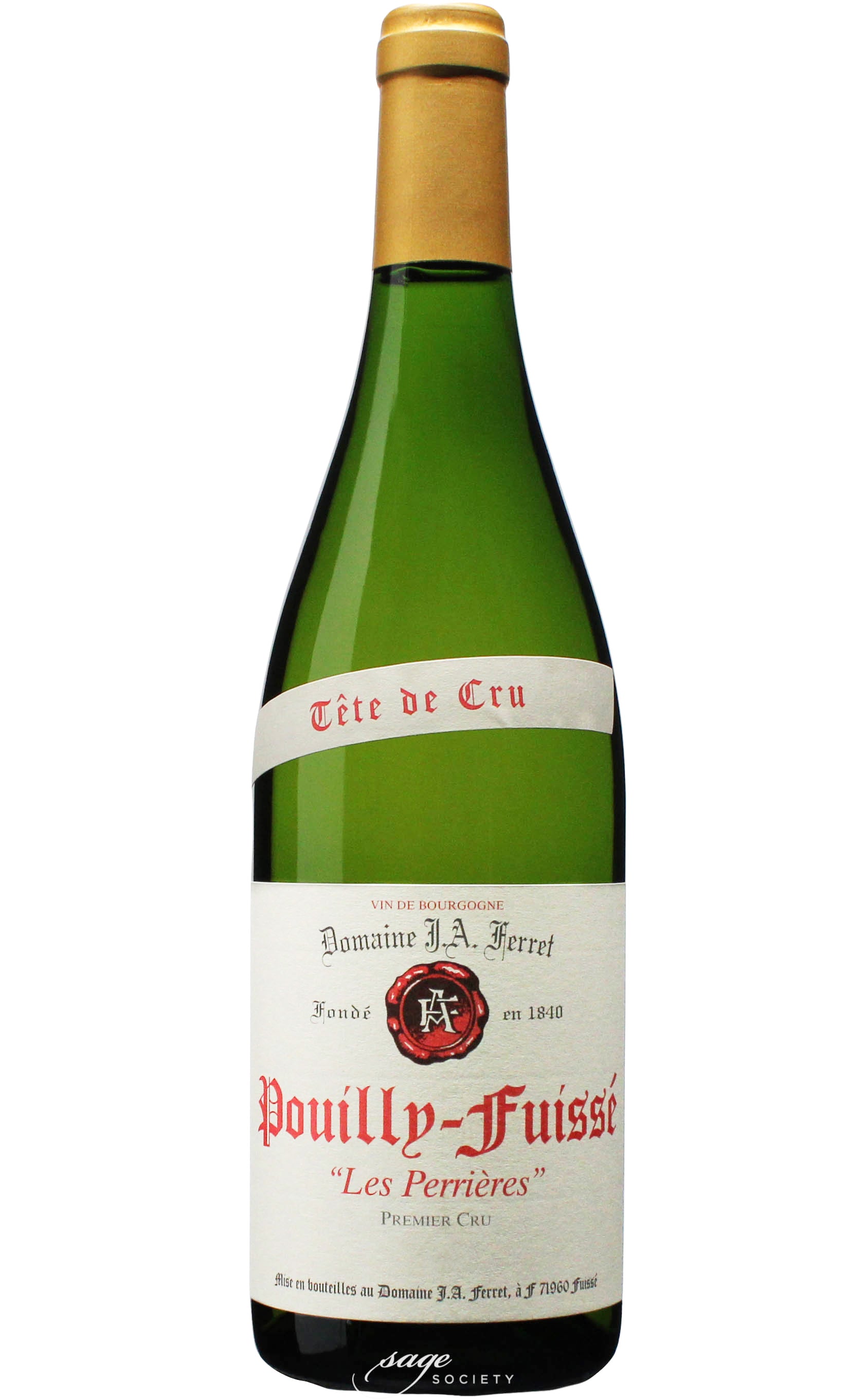 2022 J.A. Ferret Pouilly-Fuissé Les Perrières Tête de Cru