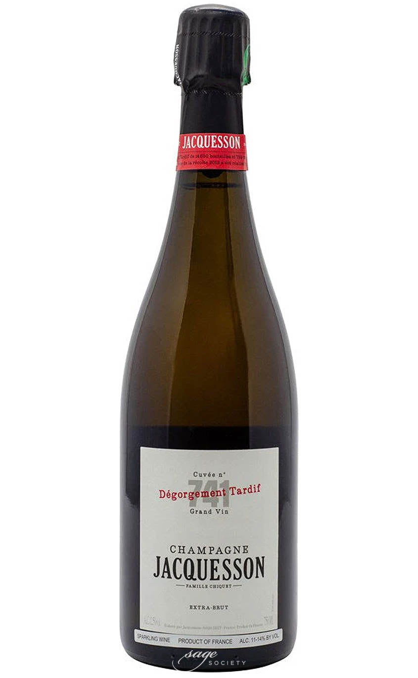 NV Jacquesson Champagne Cuvée No. 741 Extra-Brut Dégorgement Tardif
