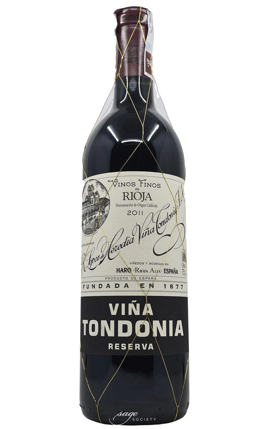 2011 R. López de Heredia Rioja Reserva Viña Tondonia