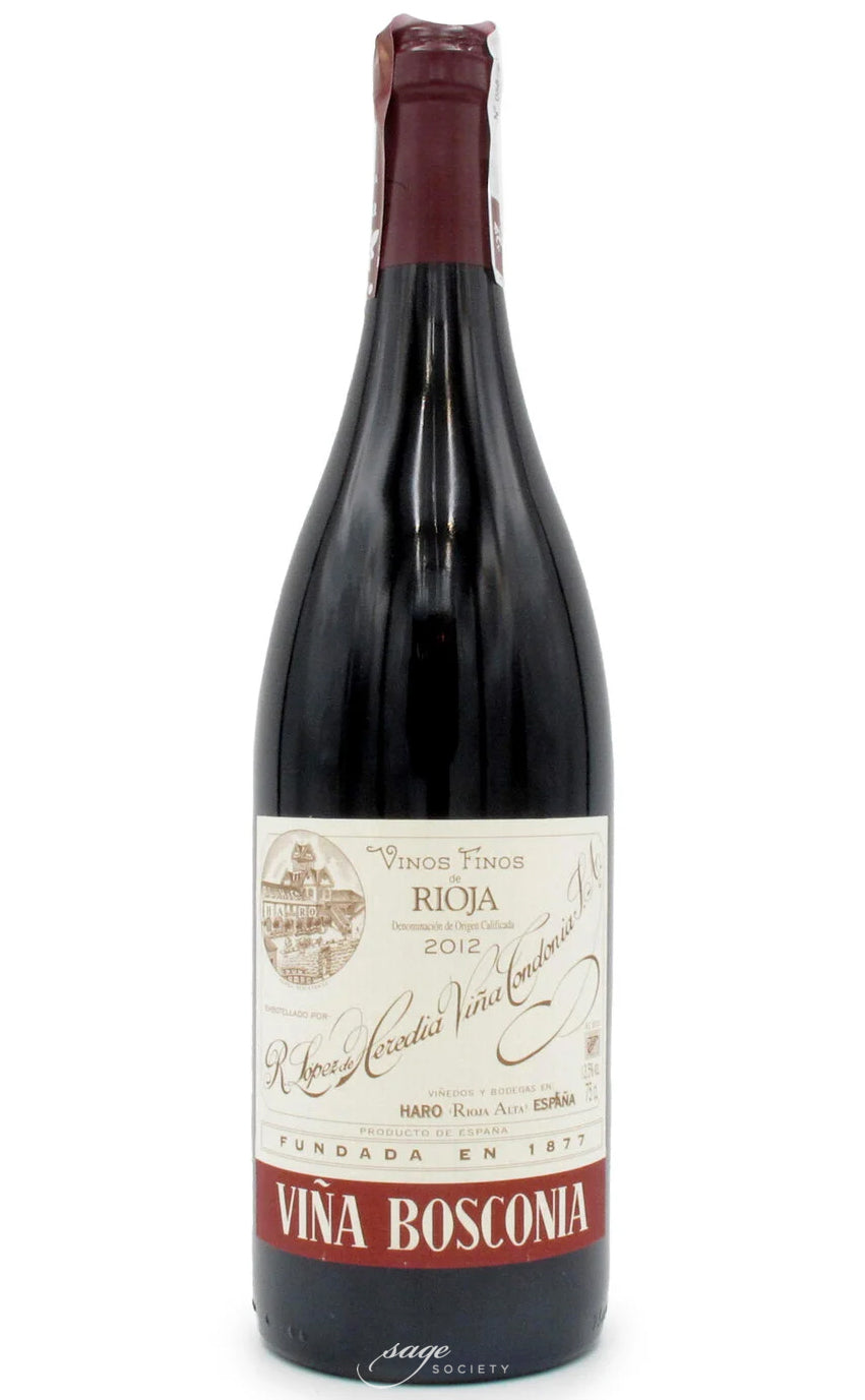 2012 R. López de Heredia Rioja Reserva Viña Bosconia