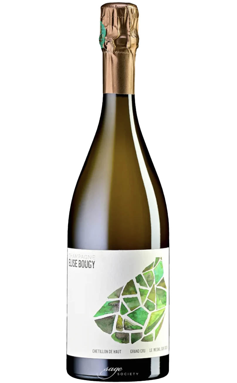 NV Elise Bougy Champagne Grand Cru Blanc de Blancs Chetillon de Haut [disg. 2025]