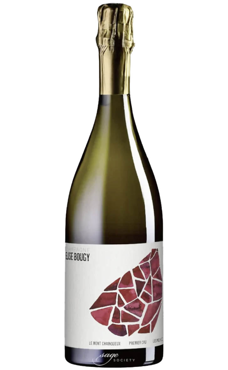 NV Elise Bougy Champagne Premier Cru Blanc de Noirs Le Mont Chainqueux [disg. 2025]