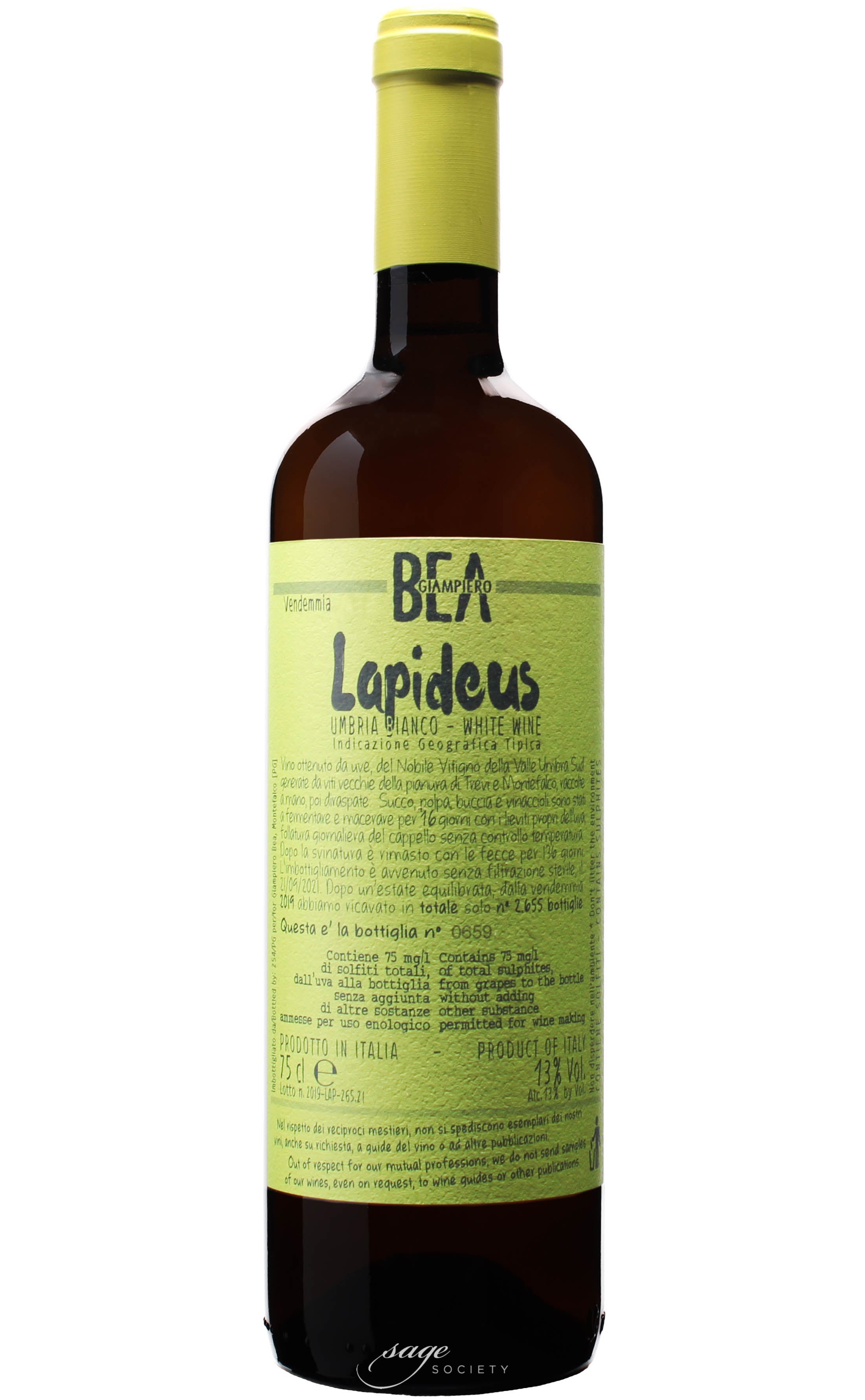 2021 Paolo Bea Lapideus