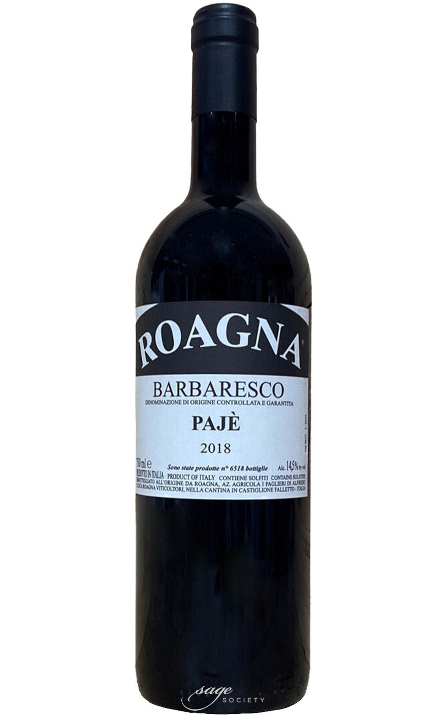 2018 Roagna Barbaresco Pajè