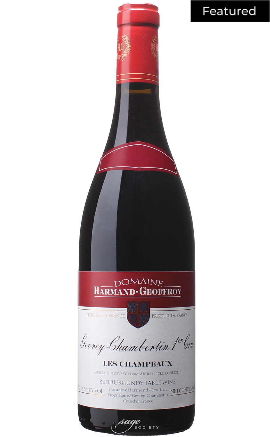2020 Domaine Harmand-Geoffroy Gevrey-Chambertin 1er Cru Champeaux