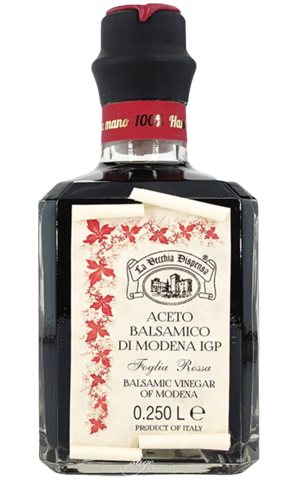 Vecchia Dispensa Balsamic Vinegar Red Label 250ml (10 years old)