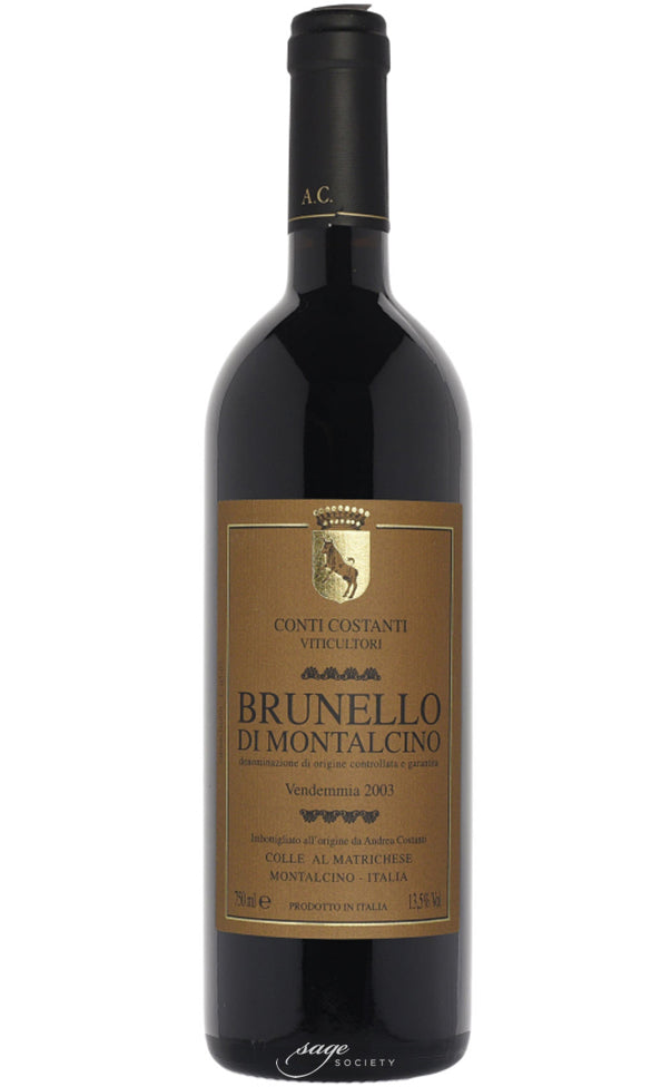 2003 Conti Costanti Brunello di Montalcino 375ml