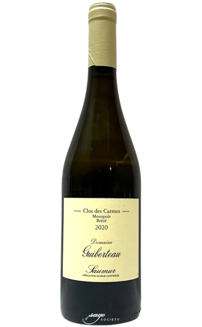2020 Domaine Guiberteau Saumur Blanc Clos des Carmes Brézé